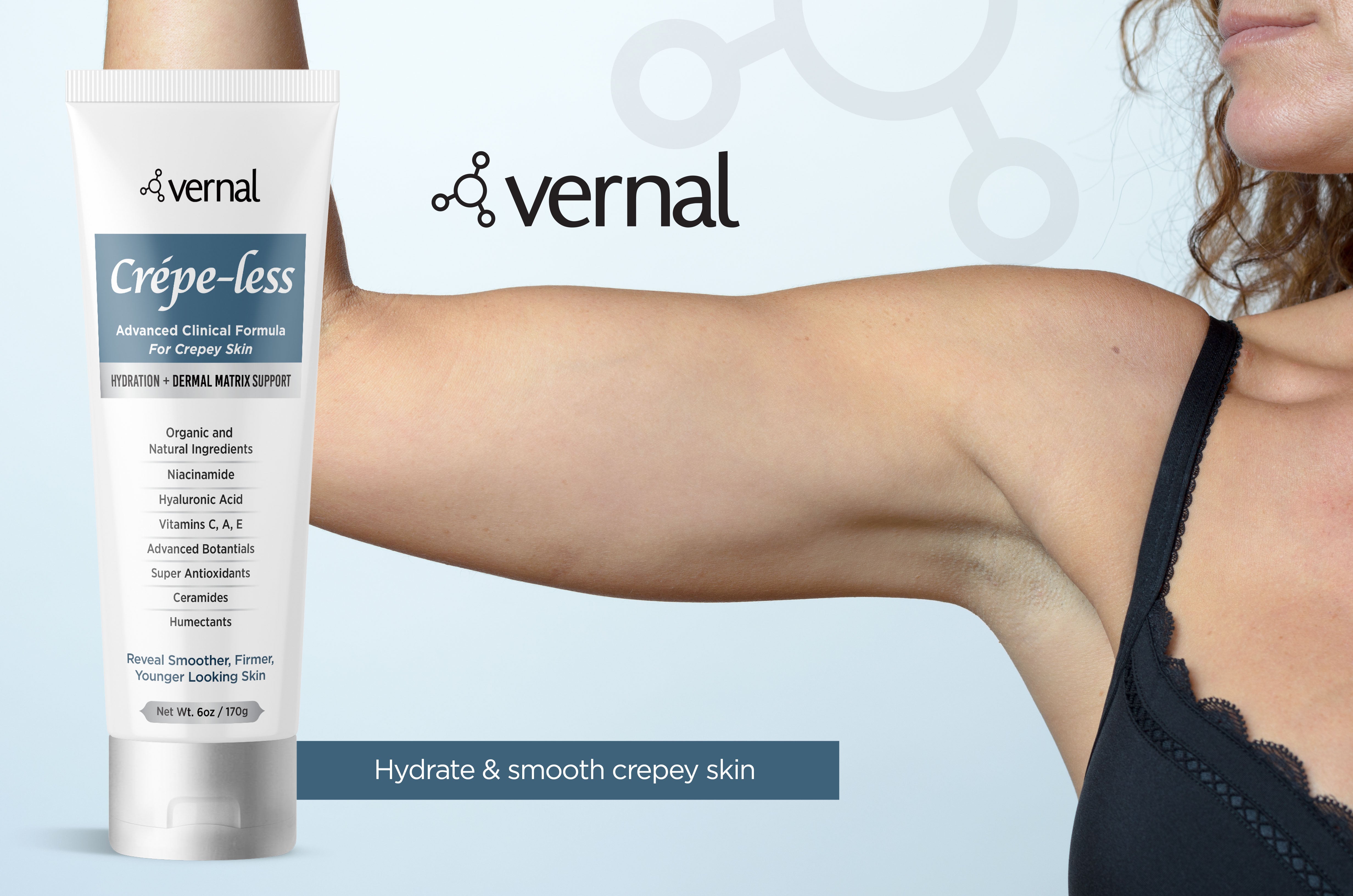 Crepe - Less Skin Firming Cream -  6oz